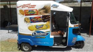 Branded Baja Auto Rickshaw